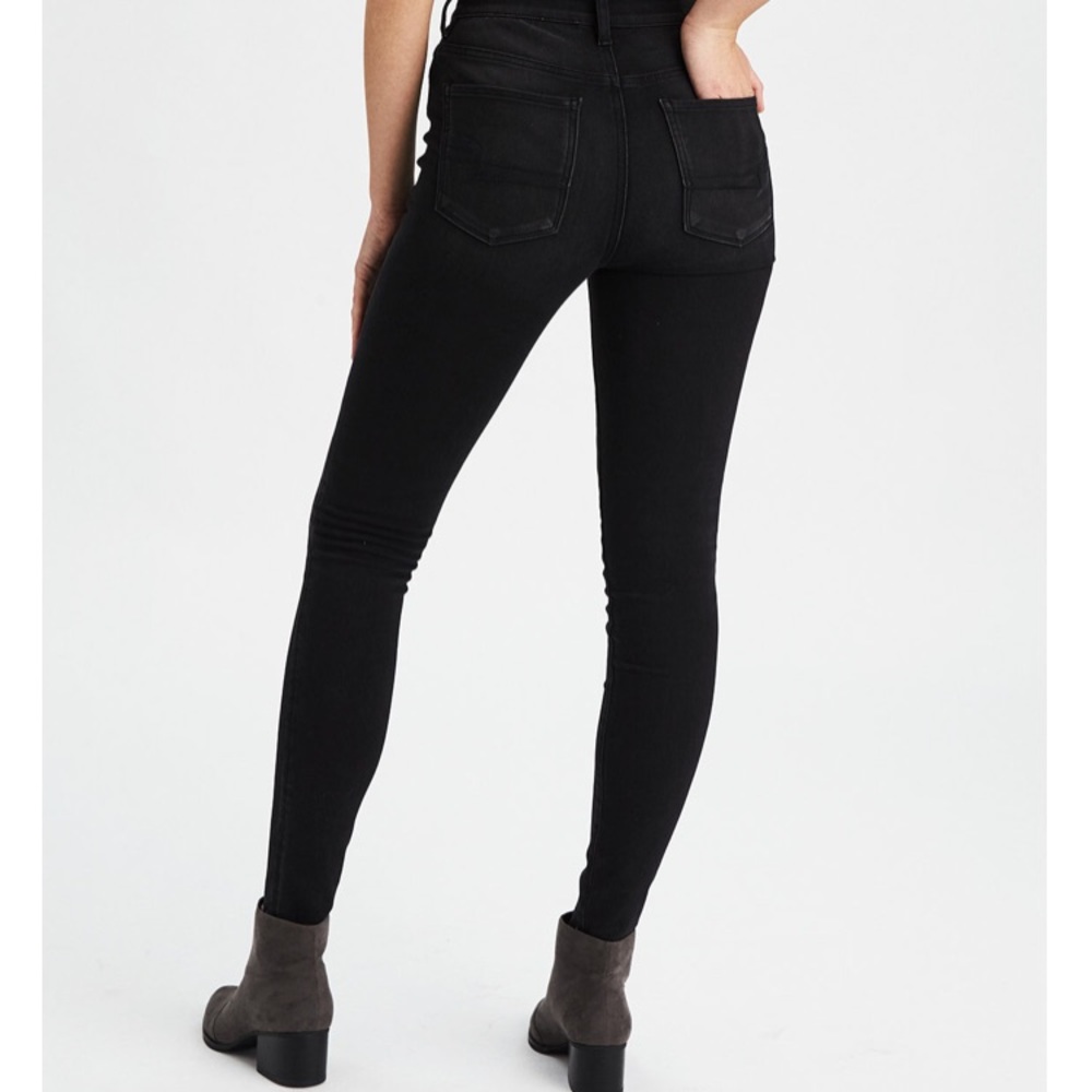 Black American Eagle jeggings